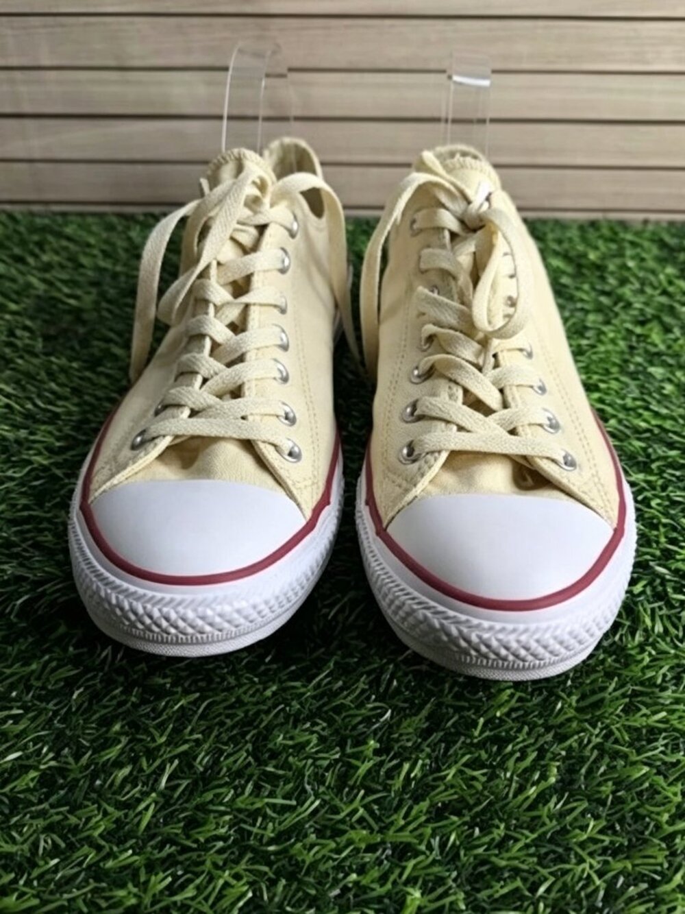 Converse All Star Low Top "Natural White" M9165 - Size 10